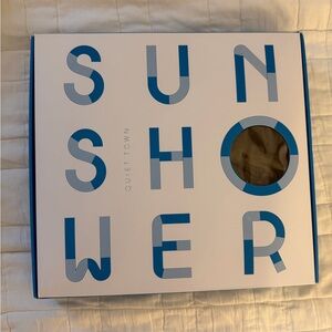 Sun Shower Curtain by Quiet Town - Olive